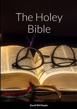 Paperback The Holey Bible Book