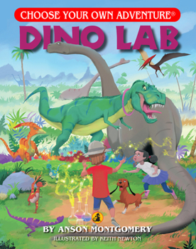 Paperback Dino Lab (Choose Your Own Adventure - Dragonlark) Book
