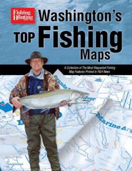 Paperback Washington's Top Fishing Maps Book