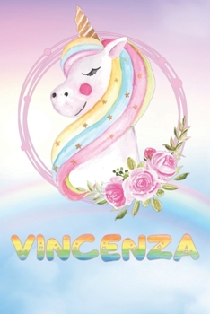 Vincenza: Want To Give Vincenza A Unique Memory & Emotional Moment? Show Vincenza You Care With This Personal Custom Named Gift With Vincenza's Very ... Be A Useful Planner Calendar Notebook Journal