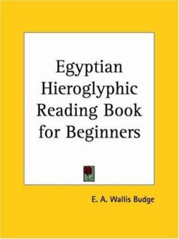 Paperback Egyptian Hieroglyphic Reading Book for Beginners Book