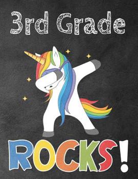 Paperback 3rd Grade Rocks!: Funny Back To School notebook, Gift For Girls and Boys,109 College Ruled Line Paper, Cute School Notebook, School Comp Book