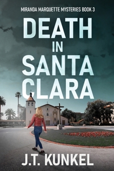 Paperback Death in Santa Clara [Large Print] Book
