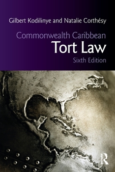 Paperback Commonwealth Caribbean Tort Law Book