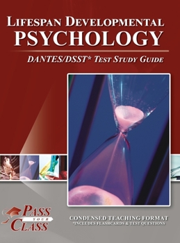 Hardcover Lifespan Developmental Psychology DANTES/DSST Test Study Guide Book