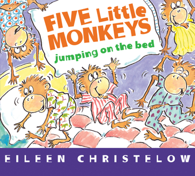 Board book Five Little Monkeys Jumping on the Bed Board Book
