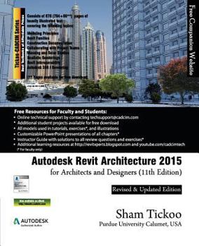 Paperback Autodesk Revit Architecture 2015 for Architects and Designers Book
