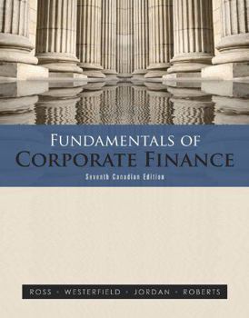 Hardcover Fundamentals of Corporate Finance, Seventh Cdn Edition w/ Connect Access Card Book