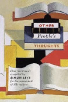 Paperback Other People's Thoughts Book