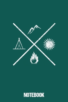 Notebook: Naturliebhaber Notizbuch Blanko A5 Geschenk Für Natur Freunde / Organizer Mit 120 Seiten Notizen Schreibheft Kariert Planer / Tagebuch Oder Notizheft Für Outdoor Fan (German Edition)