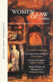 Paperback Women and Law in India Book