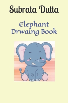 Paperback Elephant Drwaing Book