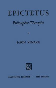 Paperback Epictetus Philosopher-Therapist Book