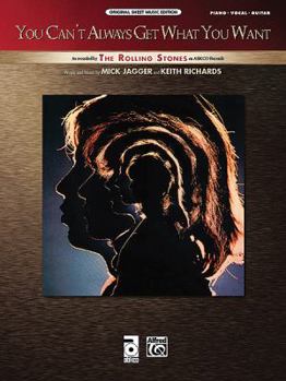 Paperback You Can't Always Get What You Want: Piano/Vocal/Guitar, Sheet Book