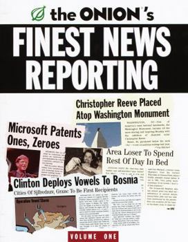 Paperback The Onion's Finest News Reporting, Volume 1 Book