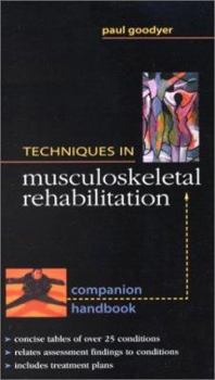 Paperback Techniques in Musculoskeletal Rehabilitation: Companion Handbook Book