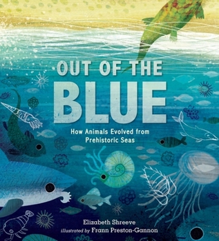 Paperback Out of the Blue: How Animals Evolved from Prehistoric Seas Book