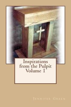 Paperback Inspirations from the Pulpit Volume 1 Book