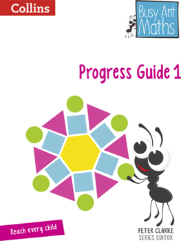 Spiral-bound Busy Ant Maths -- Year 1 Progress Guide Book