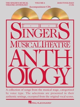 Paperback The Singer's Musical Theatre Anthology - Volume 6 [With CD (Audio)] Book