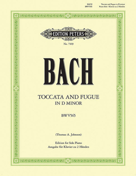 Paperback Toccata and Fugue in D Minor Bwv 565 (Arranged for Piano): Sheet Book