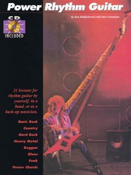 Hardcover Power Rhythm Guitar Book