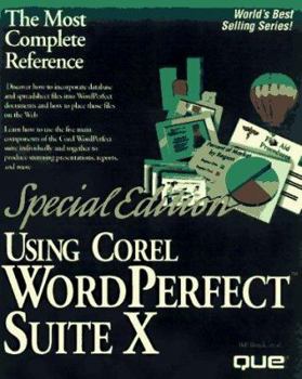 Paperback Using Corel WordPerfect Suite 8 Book