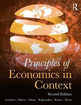 Hardcover Principles of Economics in Context Book