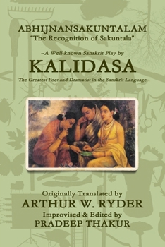 Paperback ABHIJNANSAKUNTALAM (The Recognition of Sakuntala) Improvised Edition Book