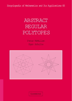 Hardcover Abstract Regular Polytopes Book