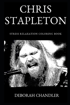 Paperback Chris Stapleton Stress Relaxation Coloring Book