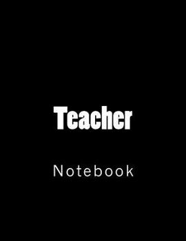 Paperback Teacher: Notebook Book