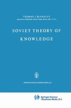 Paperback Soviet Theory of Knowledge Book