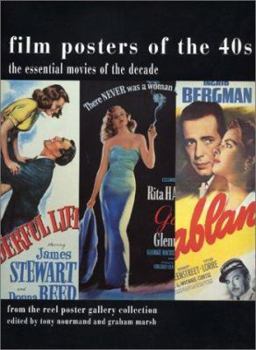 Hardcover Film Posters of the '40s: The Essential Movies of the Decade Book