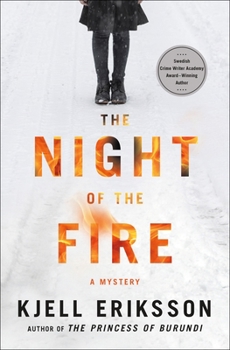 Hardcover The Night of the Fire: A Mystery Book