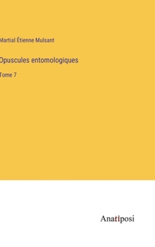 Hardcover Opuscules entomologiques: Tome 7 [French] Book