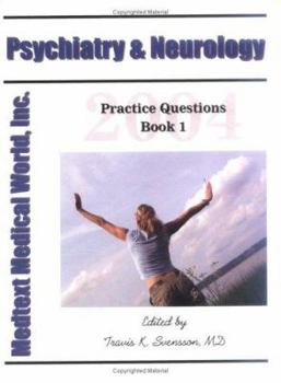 Spiral-bound Psychiatry & Neurology: Practice Questions Book 1 Book