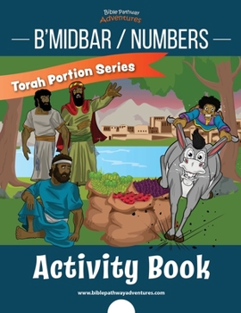 Paperback B'midbar / Numbers Activity Book: Torah Portions for Kids Book