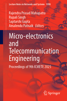 Paperback Micro-Electronics and Telecommunication Engineering: Proceedings of 9th Icmete 2025 Book