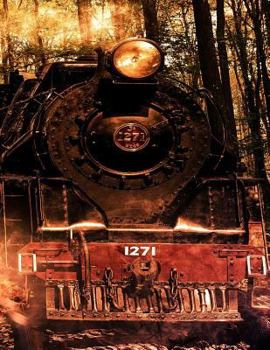 Paperback Train Notebook: 8.5 X 11 202 Wide Ruled Pages Book