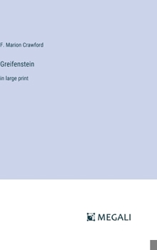 Hardcover Greifenstein: in large print Book