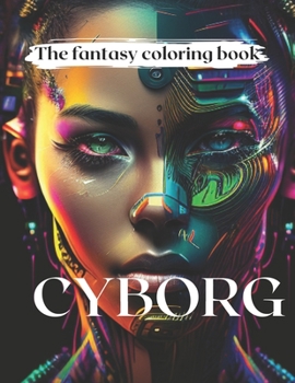 Paperback Cyborg coloring book