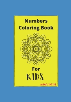 Paperback Numbers Coloring Book for Kids Book