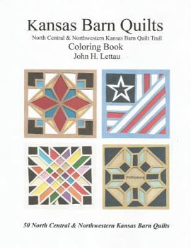 Paperback Kansas Barn Quilts Central & Northwestern Barn Quilt Trail Book