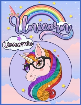 Paperback Unicornio libro de colorear para ni?as y ni?os de 4 a 9 a?os (antiestr?s) [Spanish] Book
