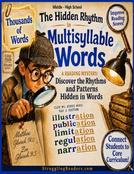 Paperback The Hidden Rythm in Multisyllable Words Book