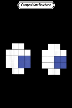 Paperback Composition Notebook: Retro Arcade Game Ghost Costume Journal/Notebook Blank Lined Ruled 6x9 100 Pages Book