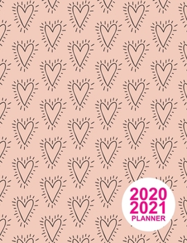 2020 2021 Planner: Pretty Two Year Monthly Weekly Daily Calendar Planner | 24 Months Jan 2020 to Dec 2021 For Academic Agenda Schedule Organizer Logbook and Daily Journal | Product Code CX 0006793