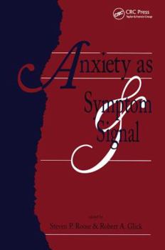 Paperback Anxiety as Symptom and Signal Book