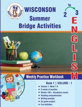 Paperback GRADE 2 TO 3 : WISCONSIN Summer English Bridge Activities Book
